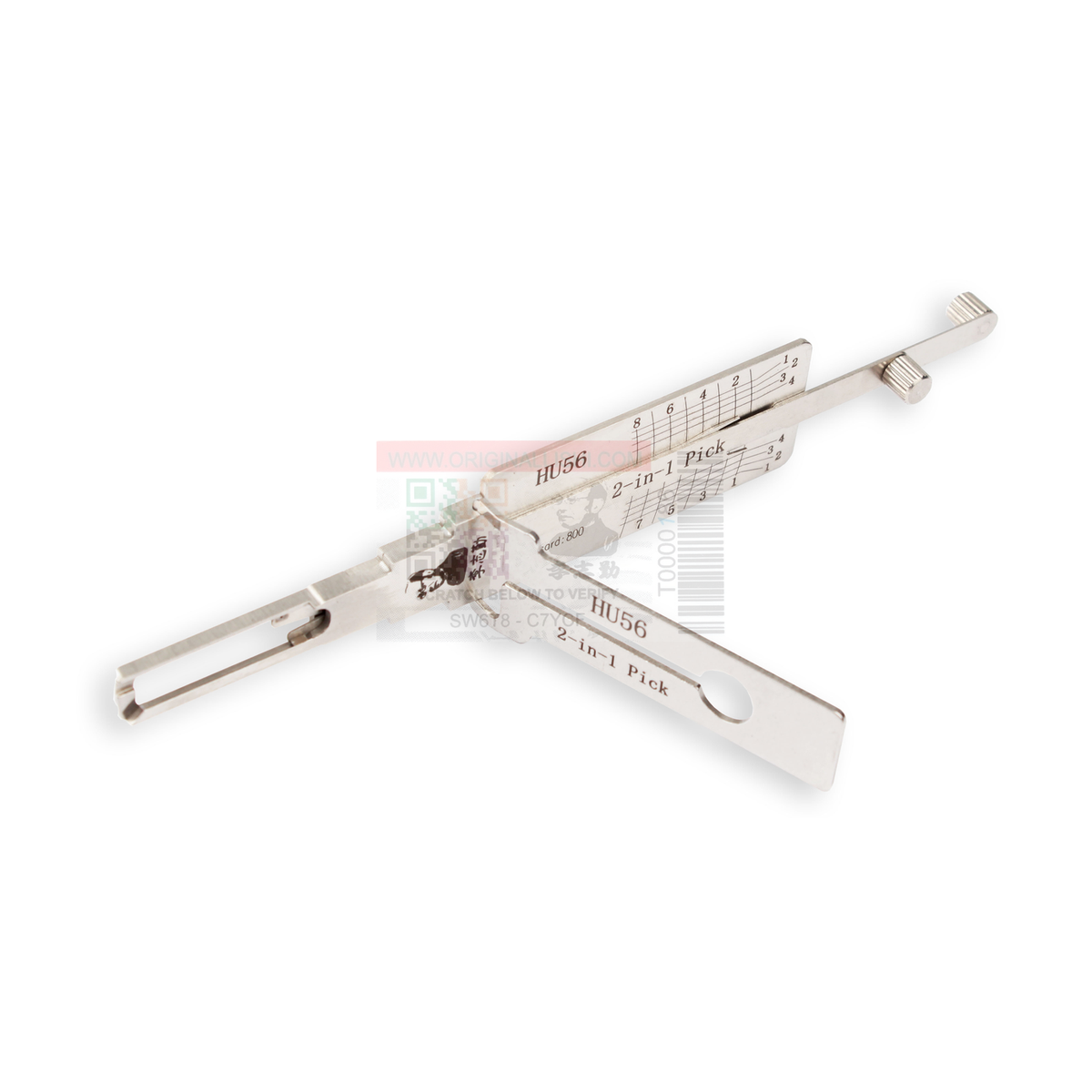 Original Lishi HU56 automotive 2-in-1 pick and decoder