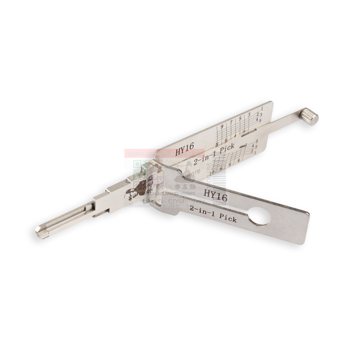 Original Lishi HYN14(HY16)-AG automotive 2-in-1 pick and decoder
