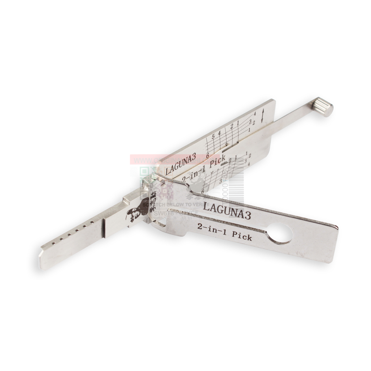 Original Lishi LAGUNA3 automotive 2-in-1 pick and decoder