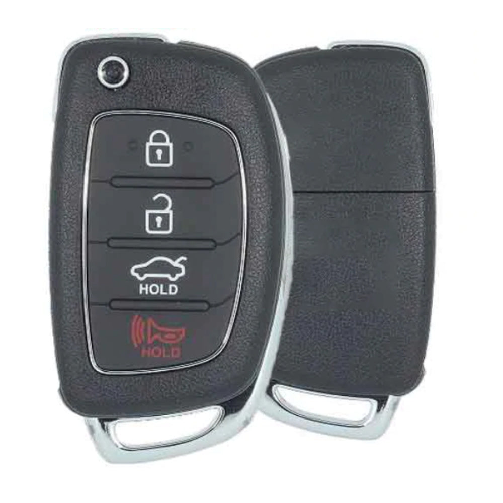 2015-2017 Hyundai Sonata / 4-Button Flip Key / PN 95430-C1010 / TQ8-RKE-4F16