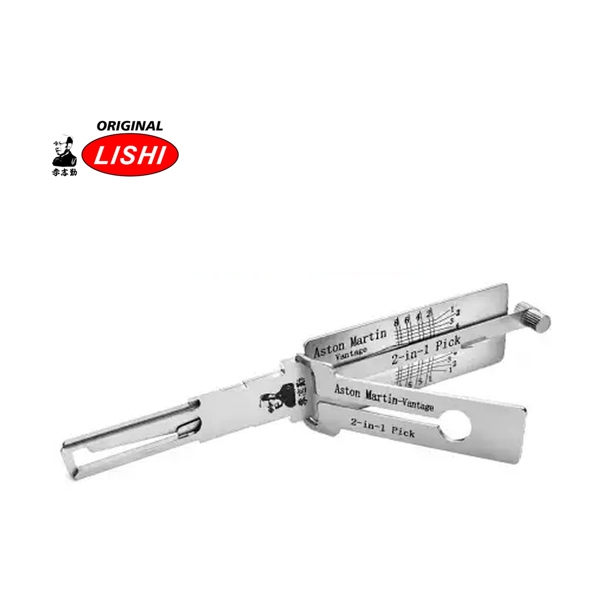 Original Lishi ASTON-MARTIN-VANTAGE-AG automotive 2-in-1 pick and decoder