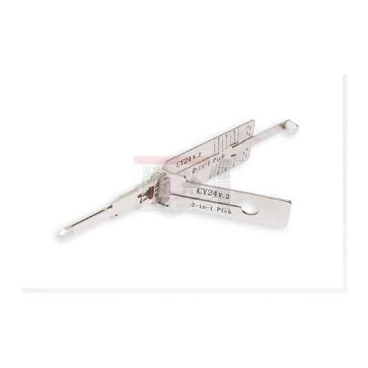 Original Lishi CY24-V2-AG automotive 2-in-1 pick and decoder