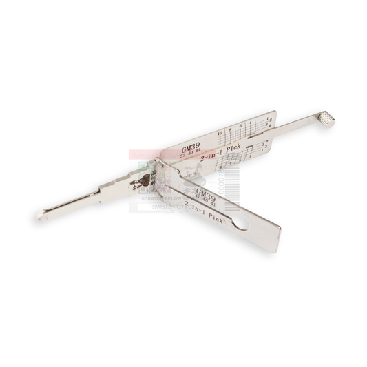 Original Lishi GM39-AG automotive 2-in-1 pick and decoder