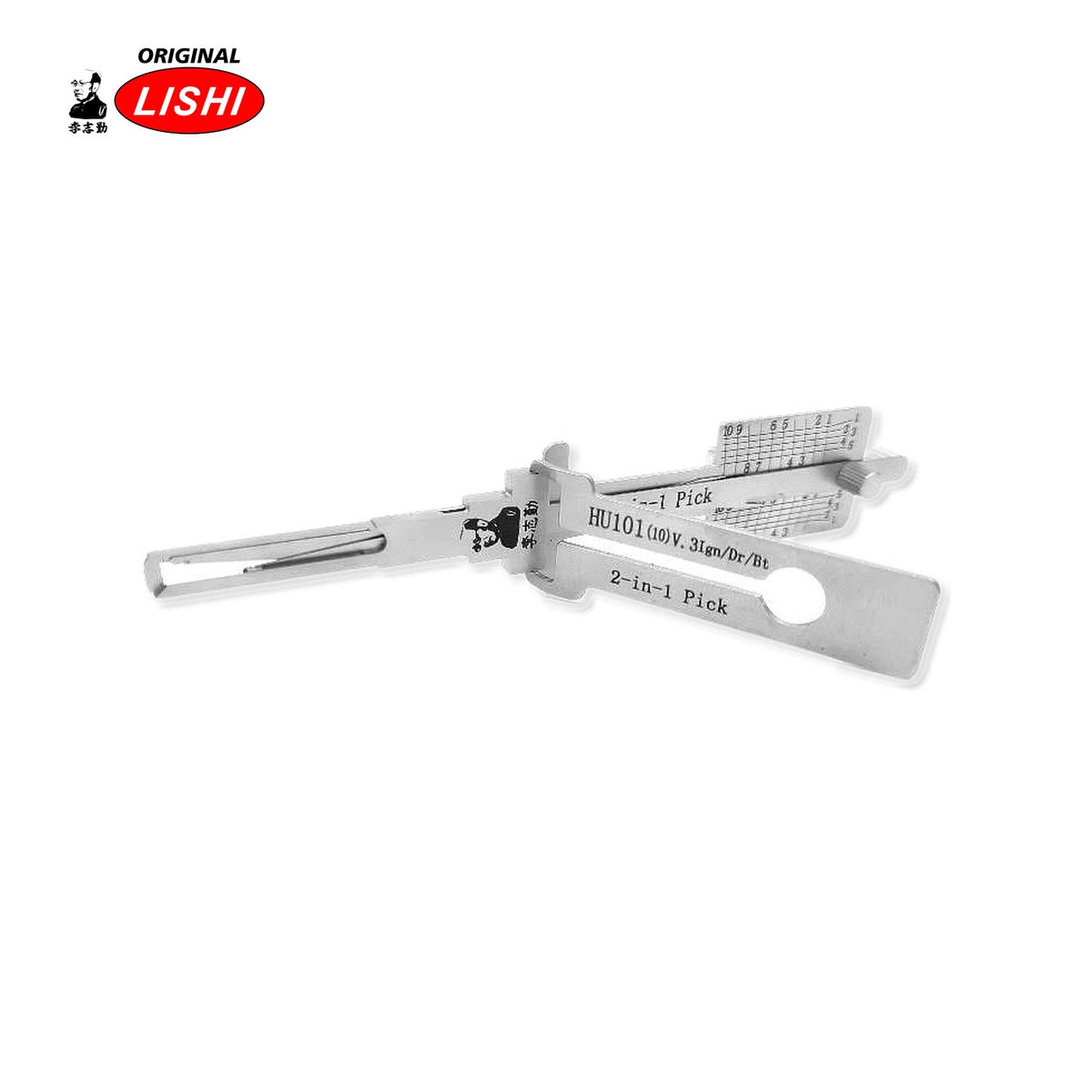 Original Lishi HU101-CO-EXT-AG automotive 2-in-1 pick and decoder