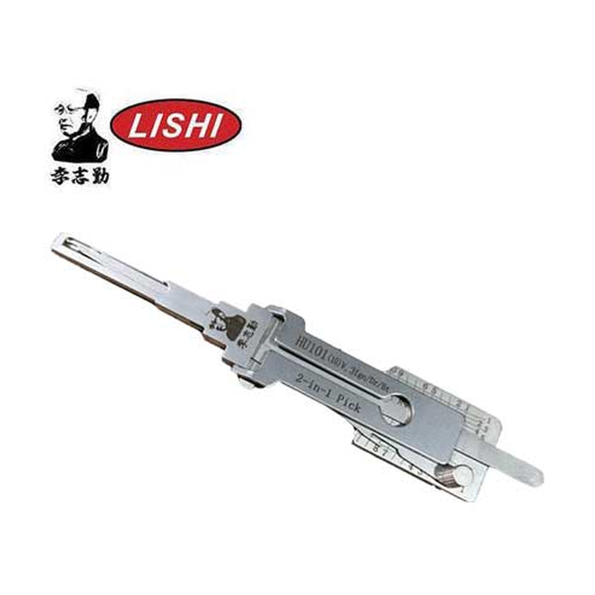 Original Lishi HU101+V3-CUTOUT-AG automotive 2-in-1 pick and decoder