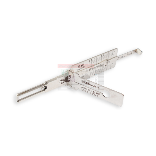 Original Lishi HU66+SL-AG automotive 2-in-1 pick and decoder