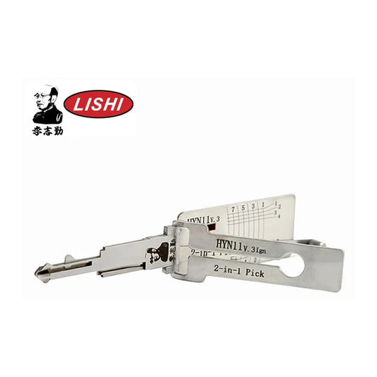 Original Lishi HYN11(HYN6)+-AG automotive 2-in-1 pick and decoder
