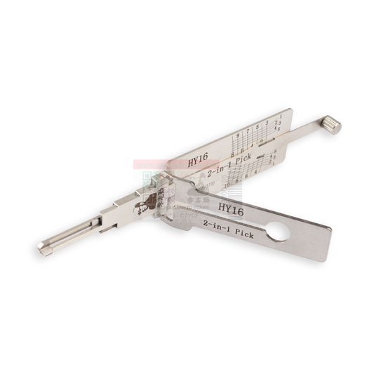 Original Lishi HYN14(HY16)-AG automotive 2-in-1 pick and decoder