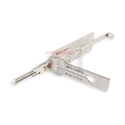 Original Lishi HYN15(HY17)-AG automotive 2-in-1 pick and decoder