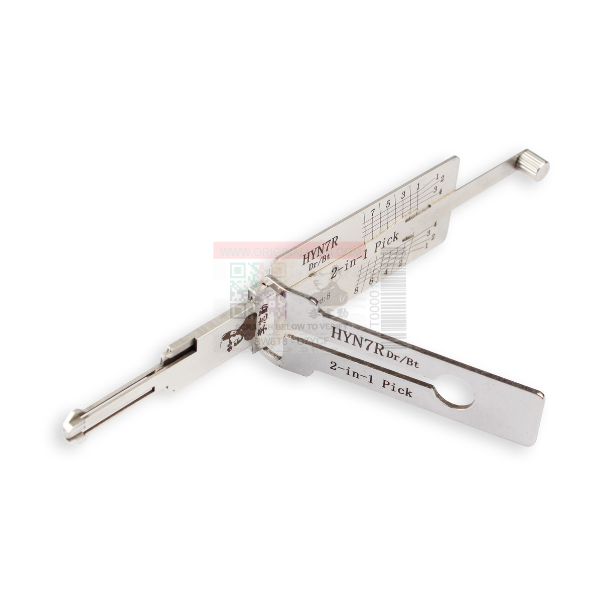 Original Lishi HYN7R automotive 2-in-1 pick and decoder