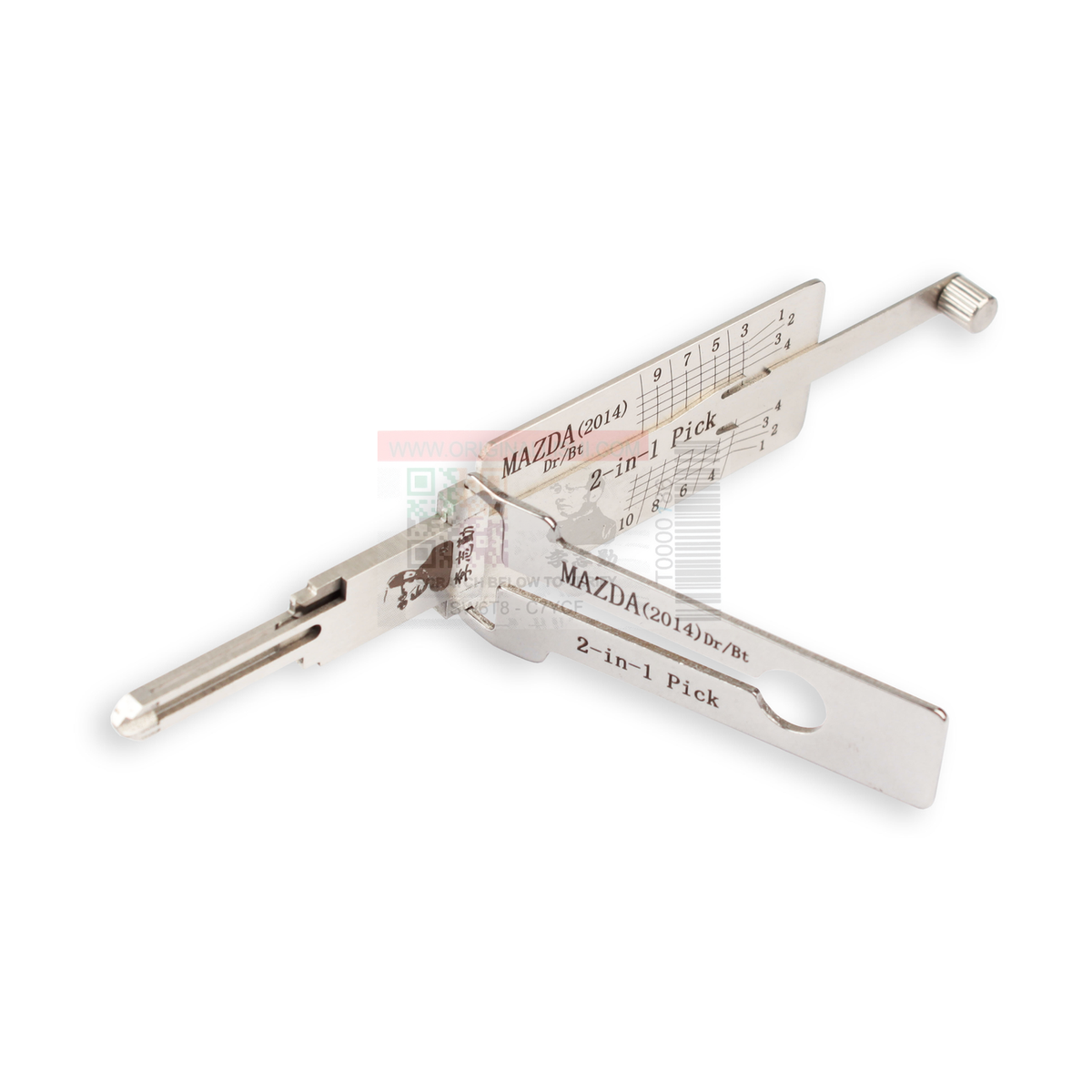 Original Lishi MAZDA2014 automotive 2-in-1 pick and decoder