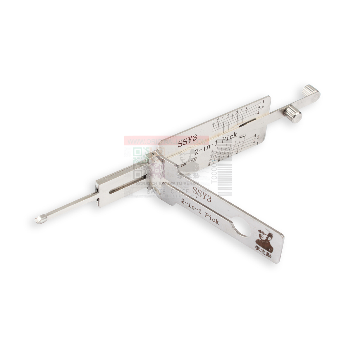 Original Lishi SSY3 automotive 2-in-1 pick and decoder