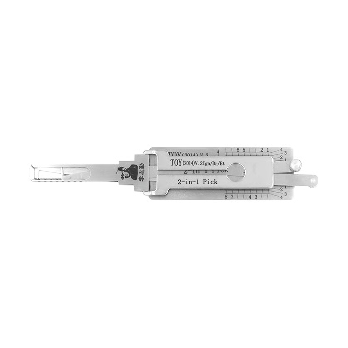 Original Lishi TOY2014-V2-4-TRACKS-AG automotive 2-in-1 pick and decoder