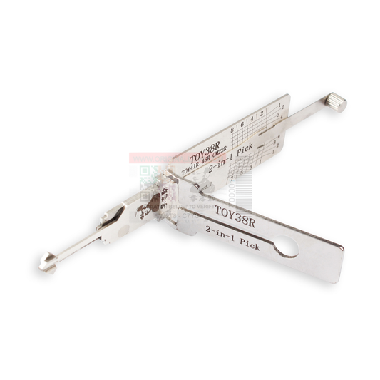 Original Lishi TOY38R-DH4R automotive 2-in-1 pick and decoder