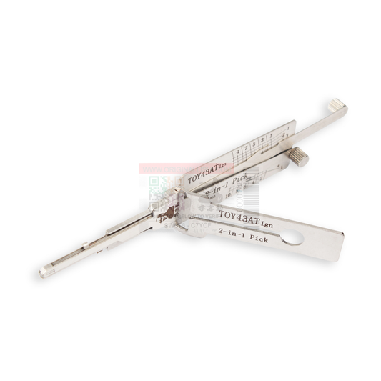 Original Lishi TOY43+AG automotive 2-in-1 pick and decoder
