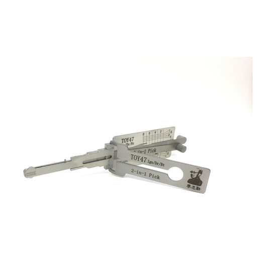 Original Lishi TOY47-AG automotive 2-in-1 pick and decoder