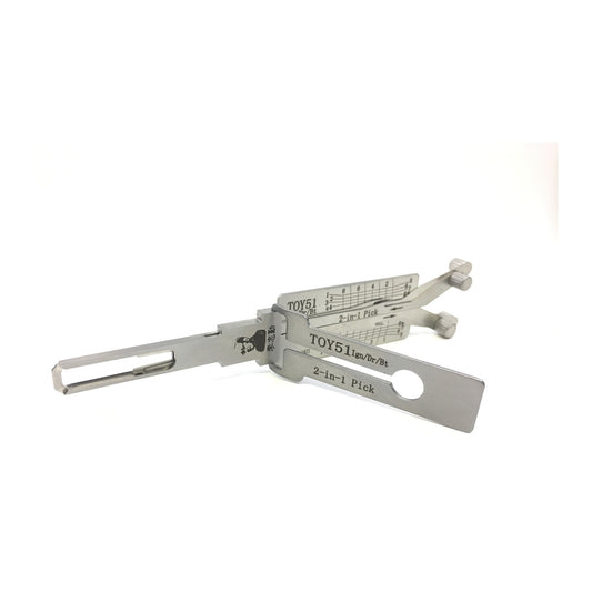 Original Lishi VA8-TOY51+AG automotive 2-in-1 pick and decoder