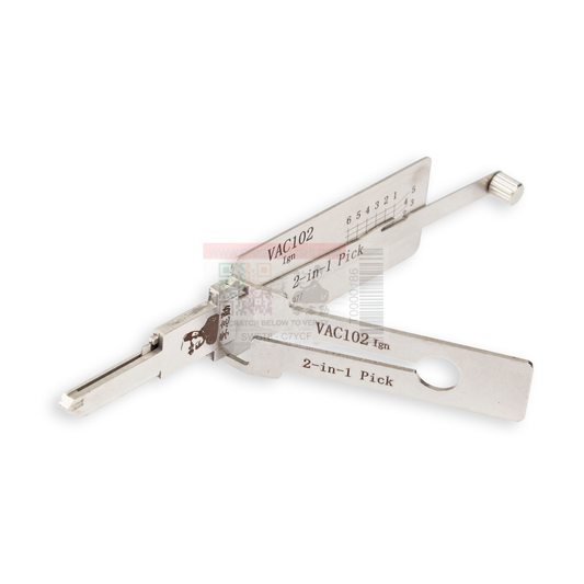 Original Lishi VAC102+AG automotive 2-in-1 pick and decoder