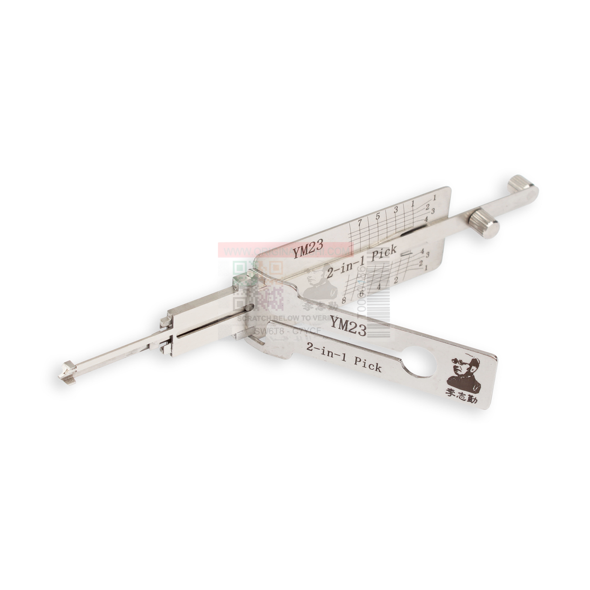 Original Lishi YM23-AG automotive 2-in-1 pick and decoder