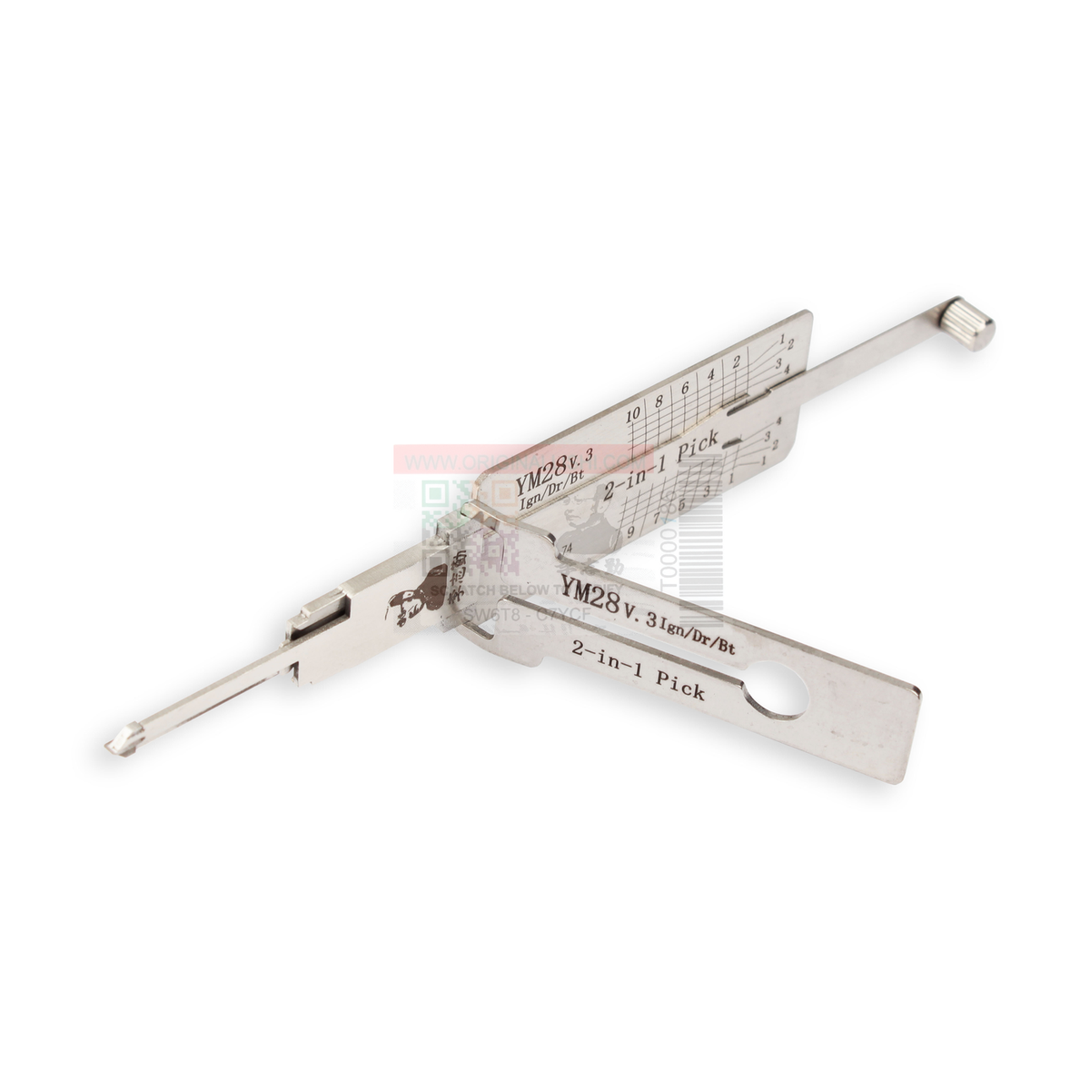 Original Lishi YM28+ automotive 2-in-1 pick and decoder