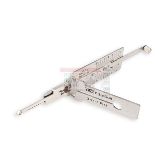 Original Lishi YM28+ automotive 2-in-1 pick and decoder