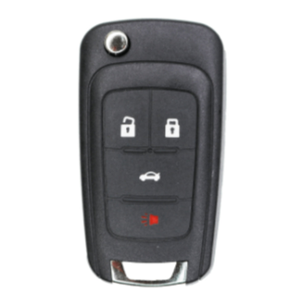 2014-2016 Chevrolet HU100 Flip Key 4-Button Non-PEPS ID46 315MHz | KR55WK50073 | 13586489