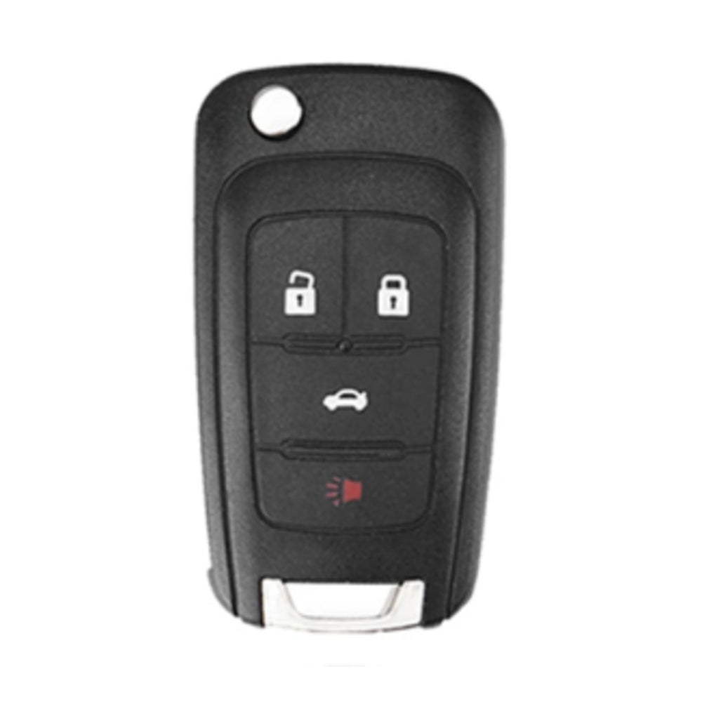 2010-2017 Buick / Chevrolet / 4-Button PEPS Flip Key / PN: 13586120 / KR55WK50073 / OHT05918179
