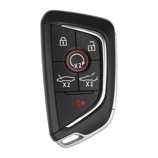 2020-2022 Chevrolet Corvette C8 / 6-Button Smart Key / PN: 13538851 / YG0G20TB1 / Carbon Gray Logo
