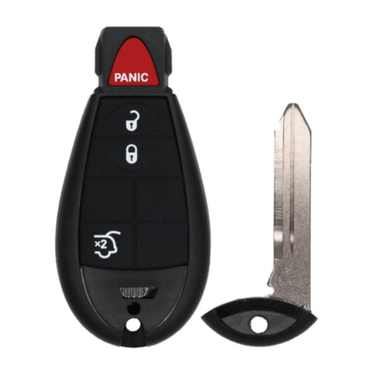 2009-2013 Jeep Grand Cherokee / 4-Button Fobik Key / PN: 68051664AH / IYZ-C01C / Keyless Go Fobik