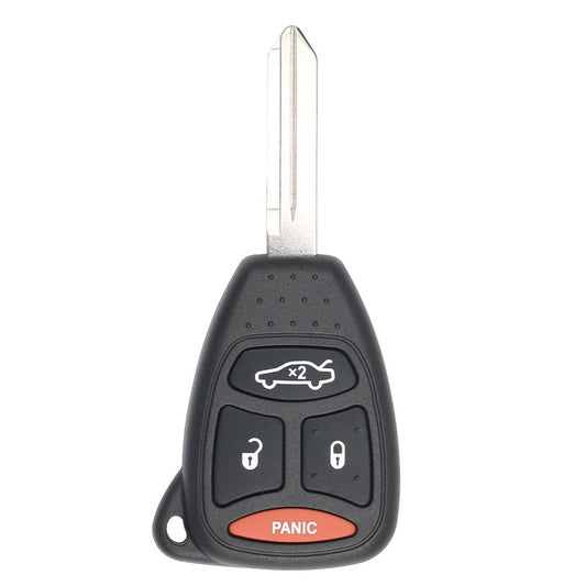 2005-2009 Chrysler Dodge Jeep / 4-Button Remote Head Key / PN: 05179512AA / KOBDT04A