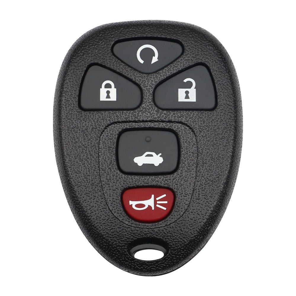 2004-2012 GM / 5-Button Keyless Entry Remote / PN: 22733524 / KOBGT04A