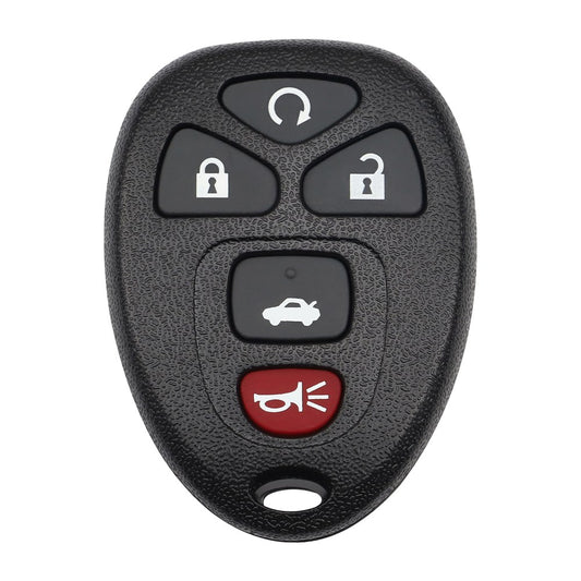 2004-2012 GM / 5-Button Keyless Entry Remote / PN: 22733524 / KOBGT04A