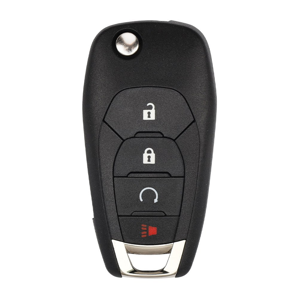 2019-2025 Chevrolet Cruze Trailblazer / 4-Button Flip Key / PN: 13530746 / LXP-T004