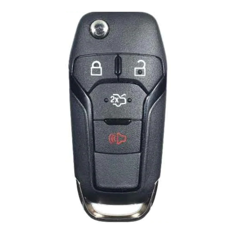 2013-2016 Ford Fusion HU101 Flip Key 4-Button 4D63 80-Bit 315MHz | N5F-A08TAA | 164-R7986