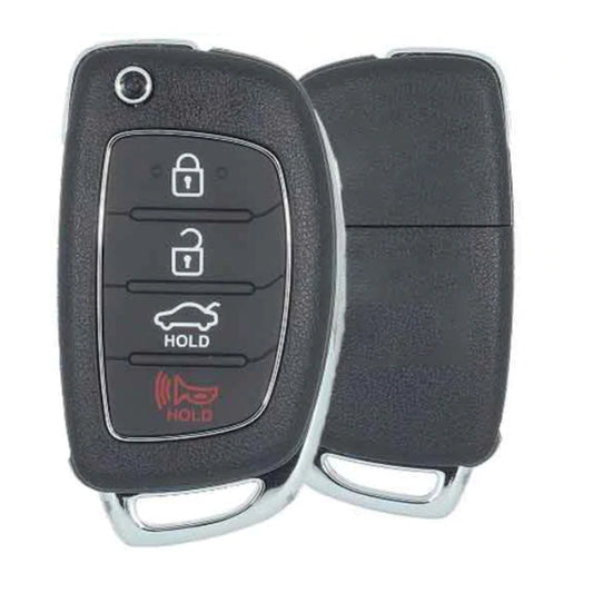 2015-2017 Hyundai Sonata / 4-Button Flip Key / PN 95430-C1010 / TQ8-RKE-4F16