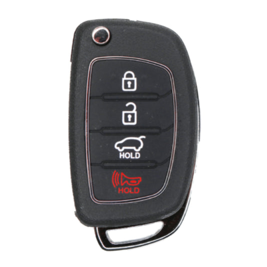 2016-2019 Hyundai Santa Fe Family / 4-Button Flip Key / PN 95430-2W110 / TQ8-RKE-4F31