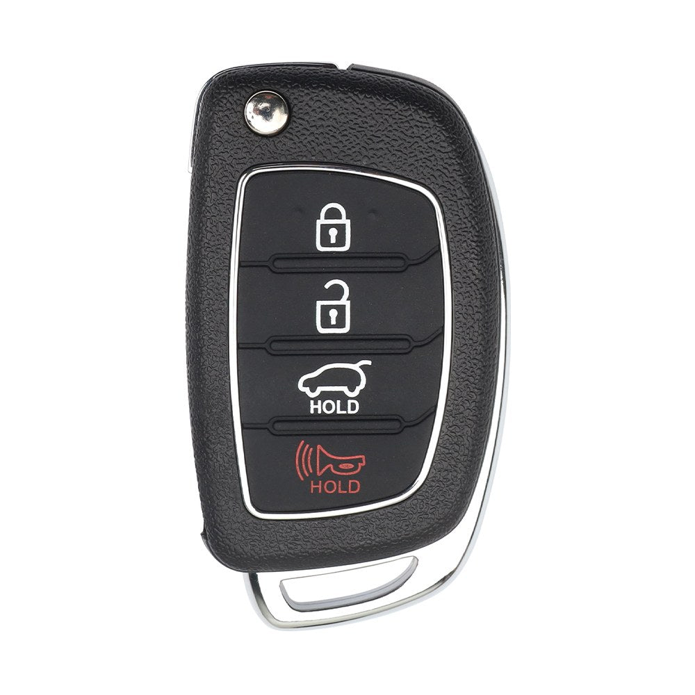 Hyundai Ioniq HY18R Flip Key 4-Button 4D60 80-Bit 433MHz | SY5AERGE04 | 95430-G2010