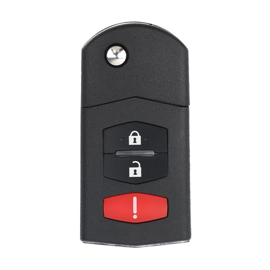 2006-2015 Mazda / 3-Button Flip Key / PN: CC43-67-5RYC / BGBX1T478SKE125-01