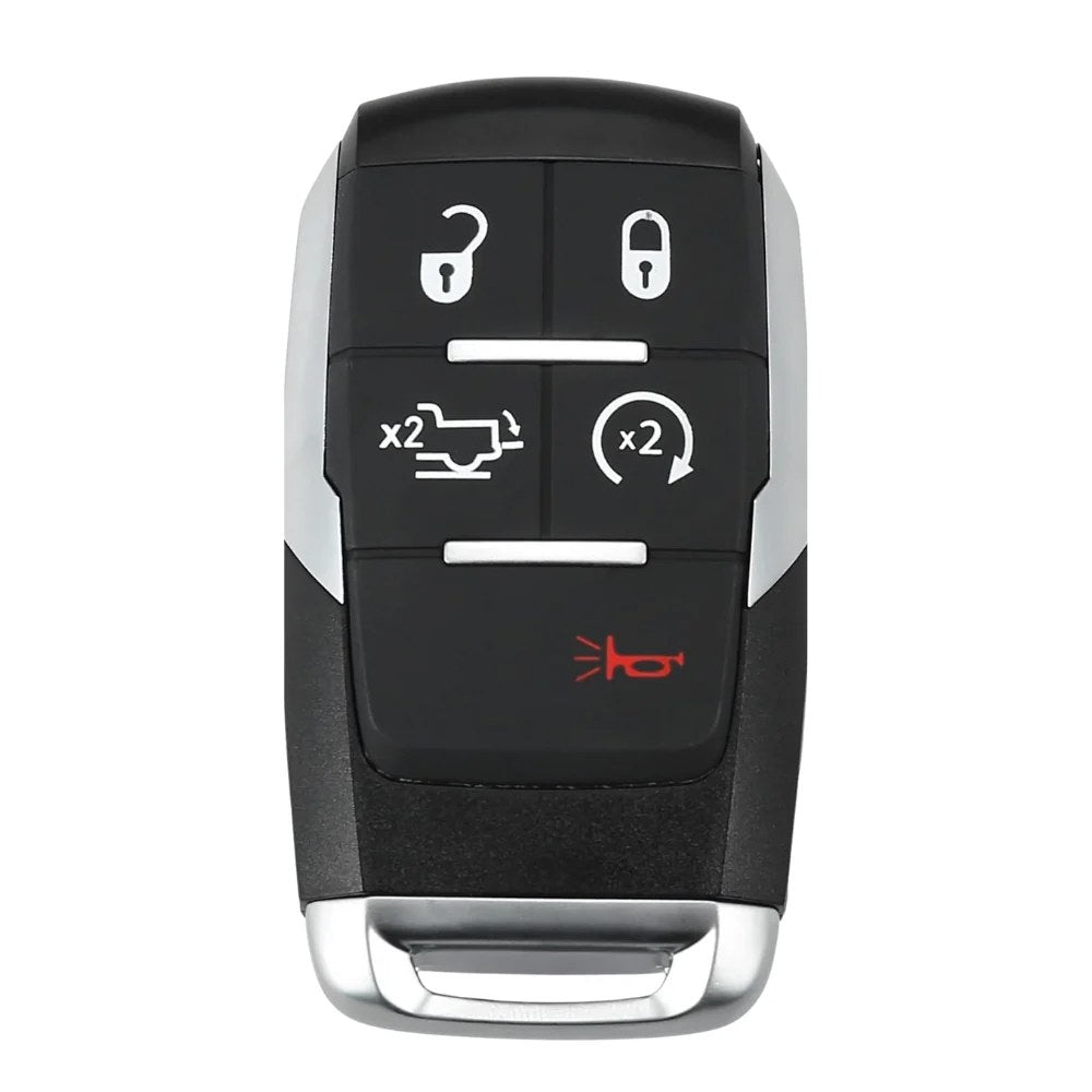2019-2021 Dodge Ram Pickup HD 2500-5500 / 5-Button Smart Key / PN: 68374994AB 68538050AA 68475385AA / GQ4-76T
