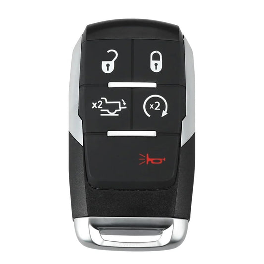 2019-2021 Dodge Ram Pickup HD 2500-5500 / 5-Button Smart Key / PN: 68374994AB 68538050AA 68475385AA / GQ4-76T