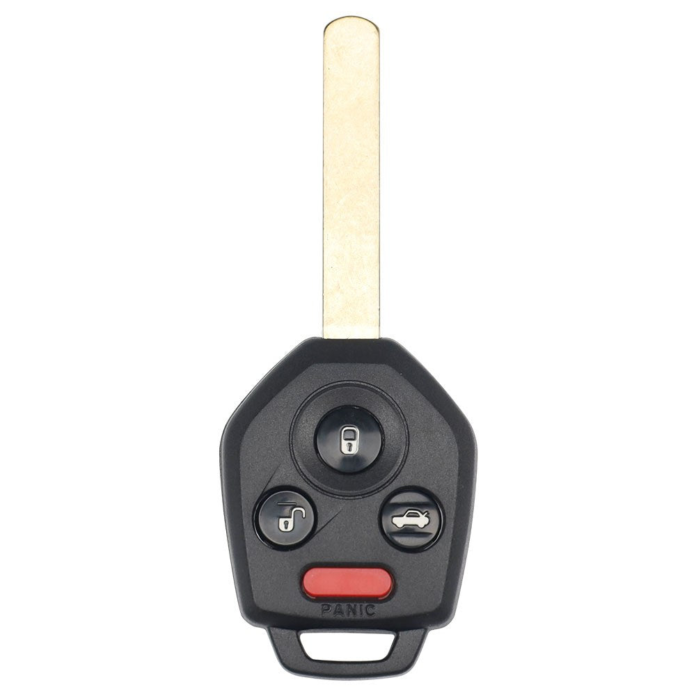 2010-2014 Subaru DAT17 Remote Head Key 4-Button 4D60 433MHz | CWTWBU766 | 57497-AJ00A