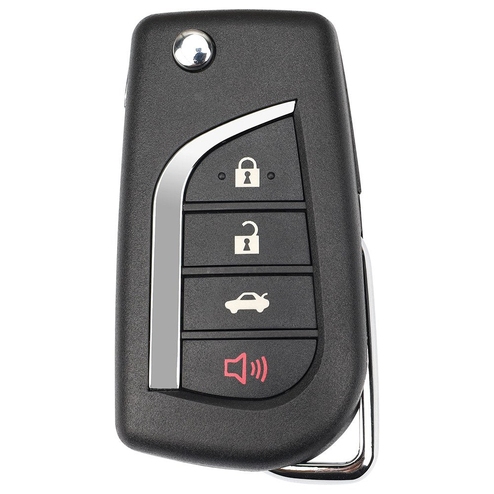 2018-2022 Toyota Camry / 4-Button Flip Key / PN: 89070-06790 / HYQ12BFB / H Chip