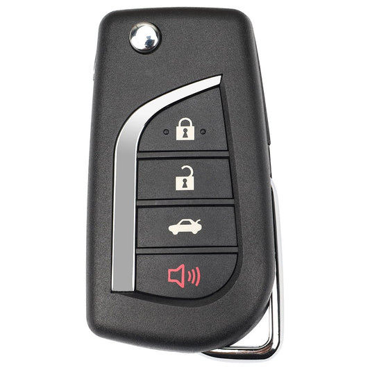 2018-2022 Toyota Camry / 4-Button Flip Key / PN: 89070-06790 / HYQ12BFB / H Chip