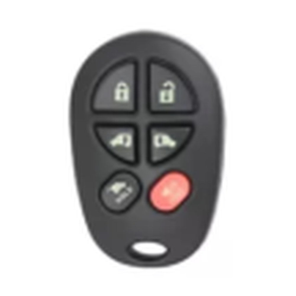 2004-2018 Toyota Sienna / 6-Button Keyless Entry Remote / PN: 89742-AE051 / GQ43VT20T