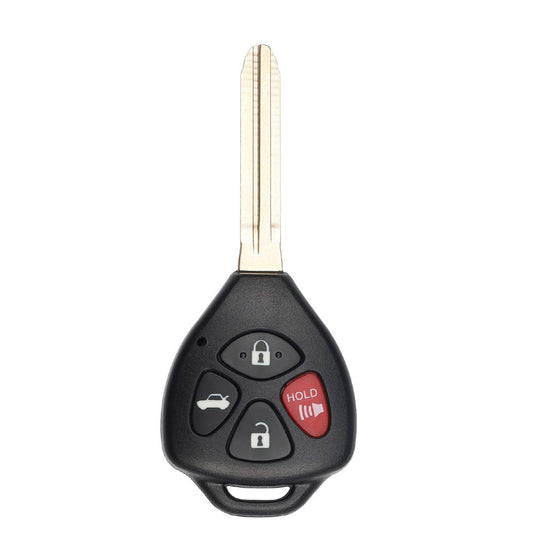 2010-2016 Toyota Corolla / Venza / 4-Button Remote Head Key / PN: 89070-02620 / GQ4-29T