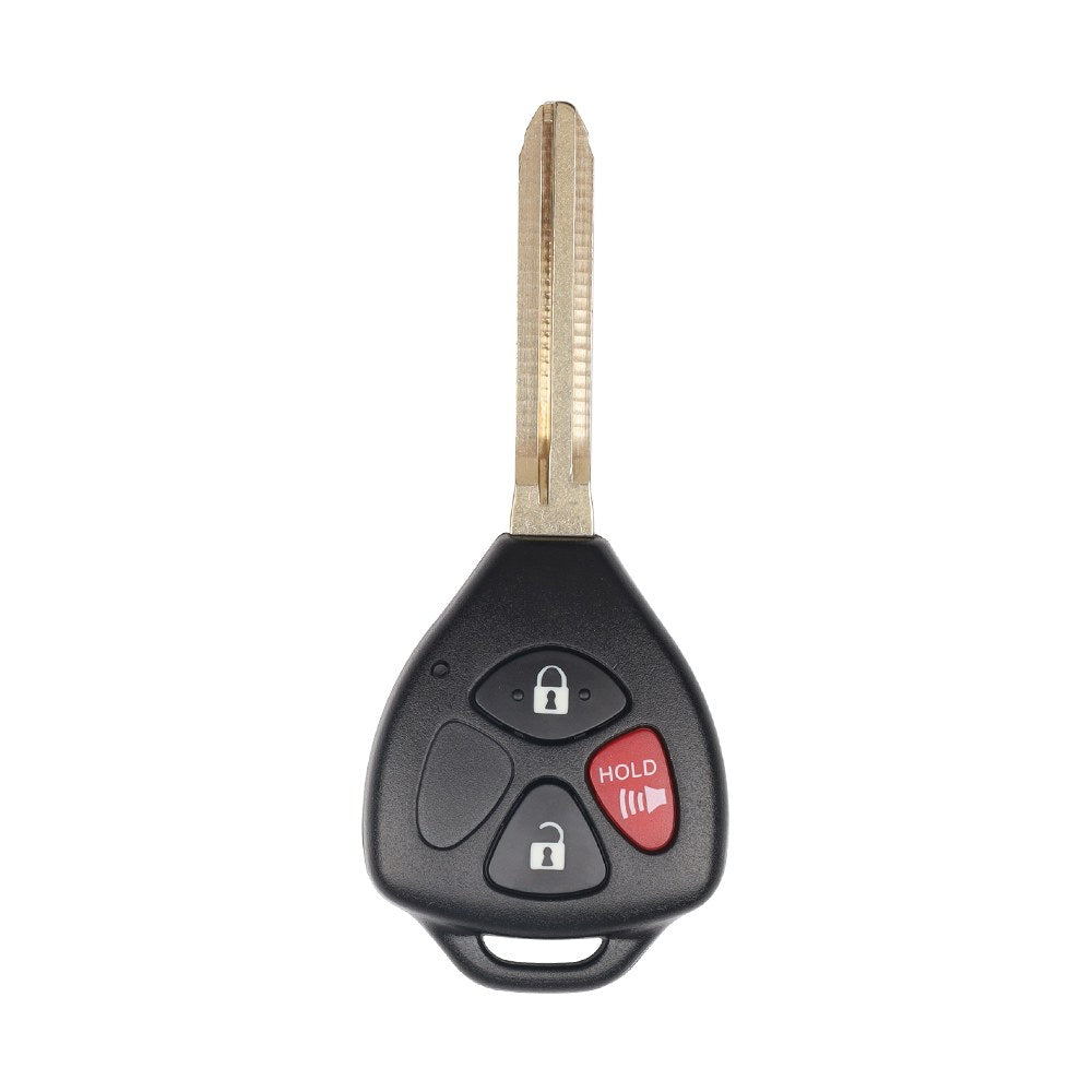 2008-2013 Toyota / 3-Button Remote Head Key / PN: 89070-0T030 / GQ4-29T / (4D67)