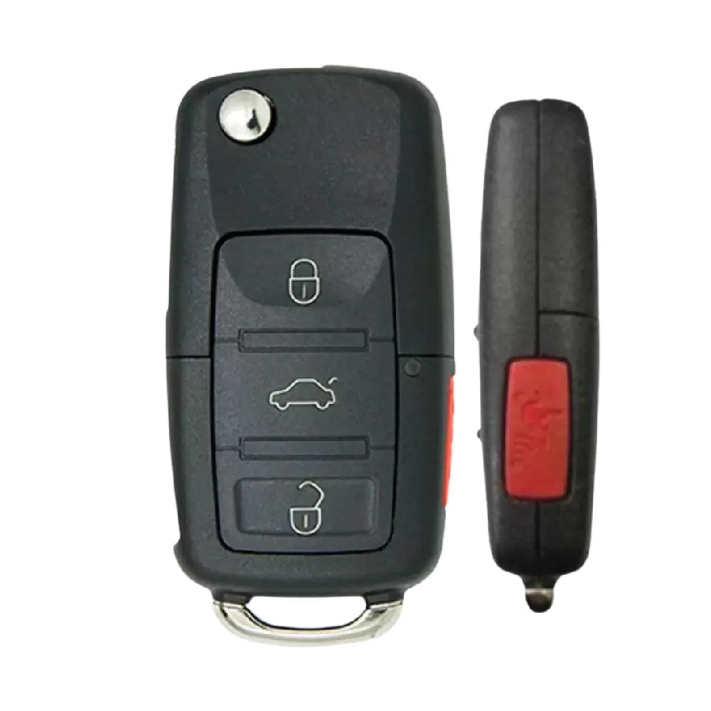 Volkswagen HU66 Flip Key 4-Button ID48 CAN 315MHz | 1J0959753AM | NBG92596263