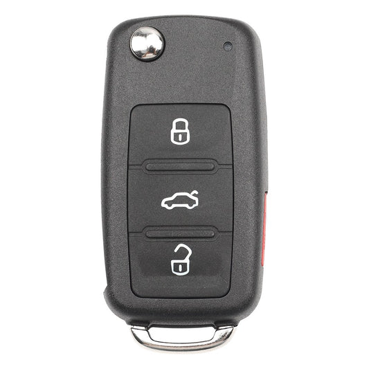 2011-2016 Volkswagen / 4-Button Flip Key / PN: 5K0837202AK / NBG010180T / 315 Mhz