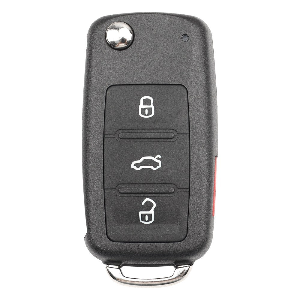 Volkswagen HU66 MQB Flip Key 4-Button 314MHz | NBGFS93N | 5K0837202AD